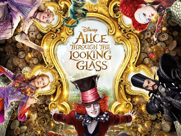 Алиса в Зазеркалье тим Бертон