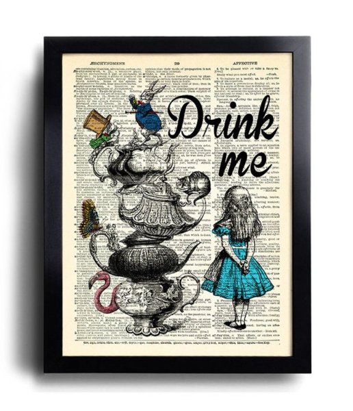 Алиса в стране чудес обложка фильма