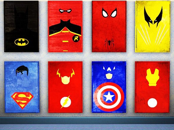 Марвел Бэтмен супер герои