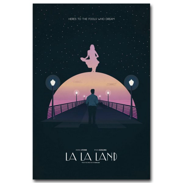 Ла-ла ленд фильм 2016 Постер