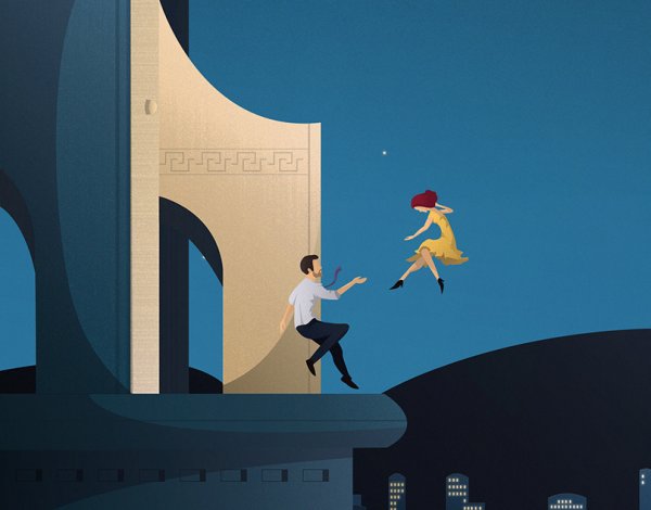 La la Land Art poster
