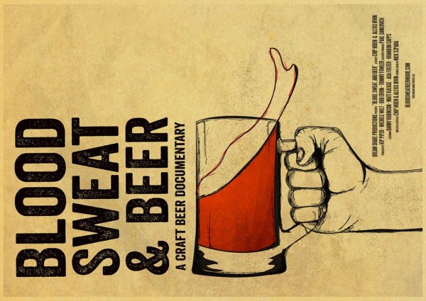 Рекламный плакат пива