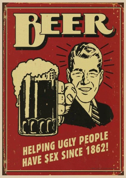 Советские пивные плакаты