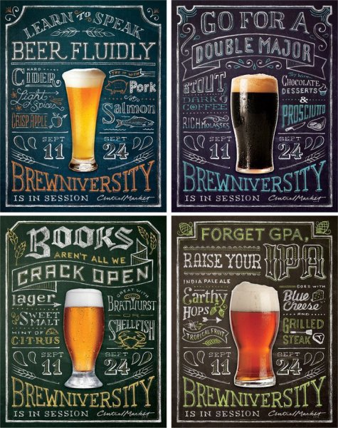 Плакаты на пивную тематику