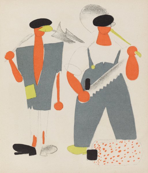 Художник Владимир Лебедев-окна роста