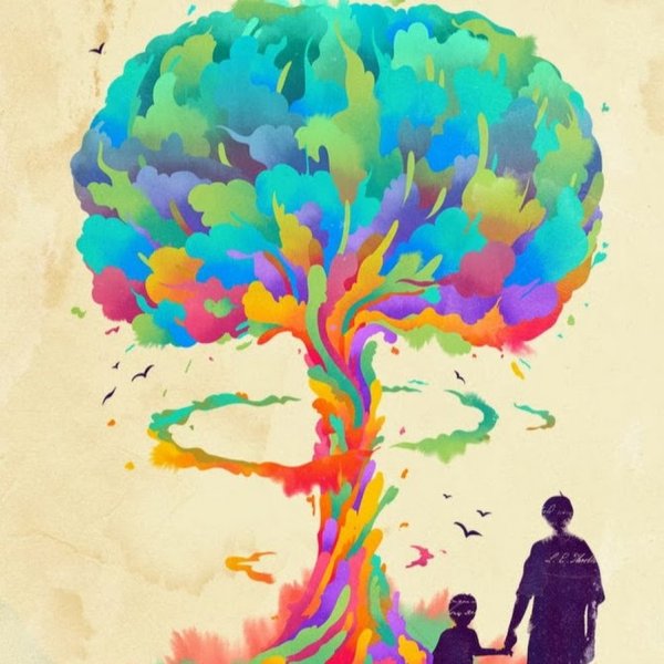 Рисование креативных деревьев