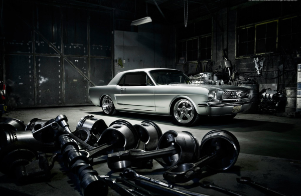 Красивая автомастерская