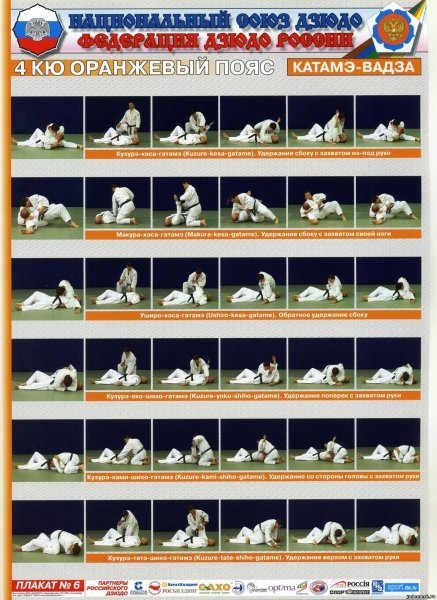 5 Кю оранжевый пояс дзюдо