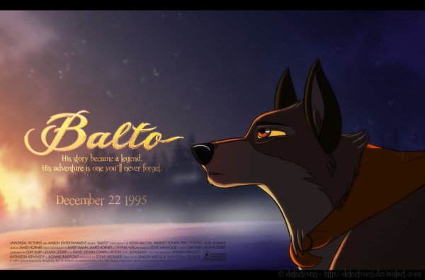 Балто / Balto (1995) Постер