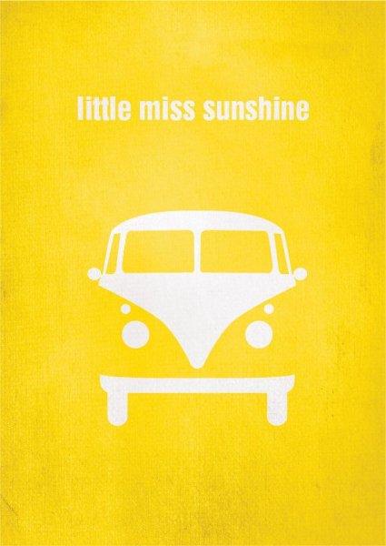 Желтый дизайн плакат