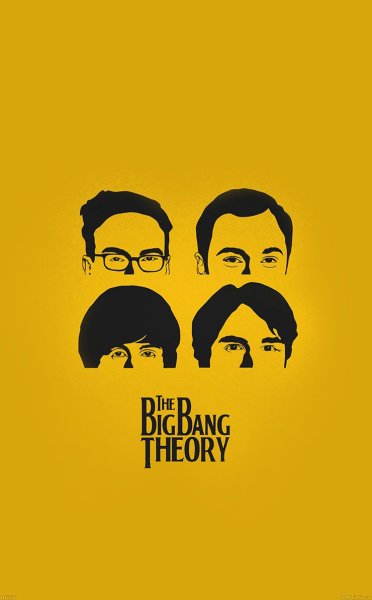 Желтый плакат