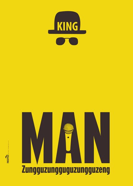 Желтый дизайн плакат