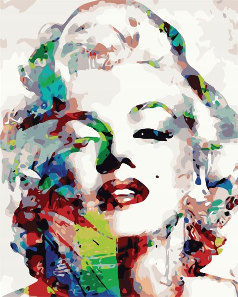 Картина по номерам Мерлин Монро