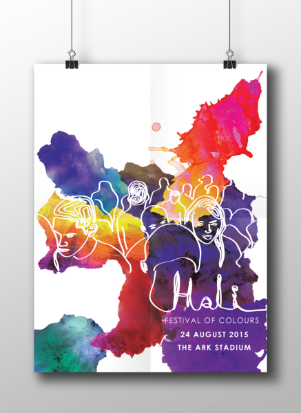 Цветные карандаши и краски