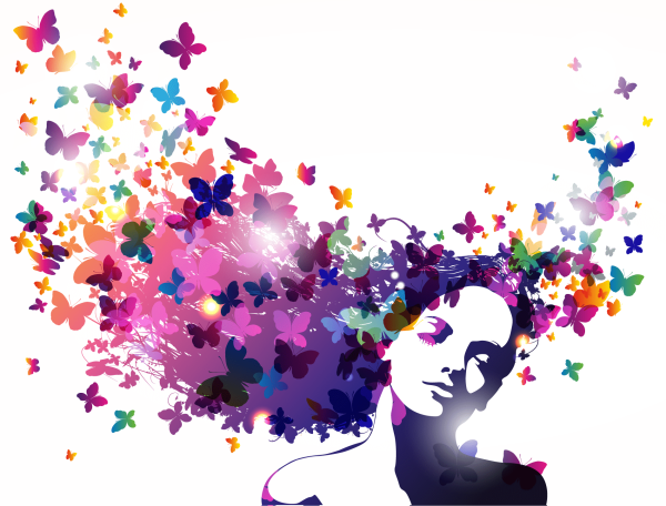 Пейзаж в стиле поп арт