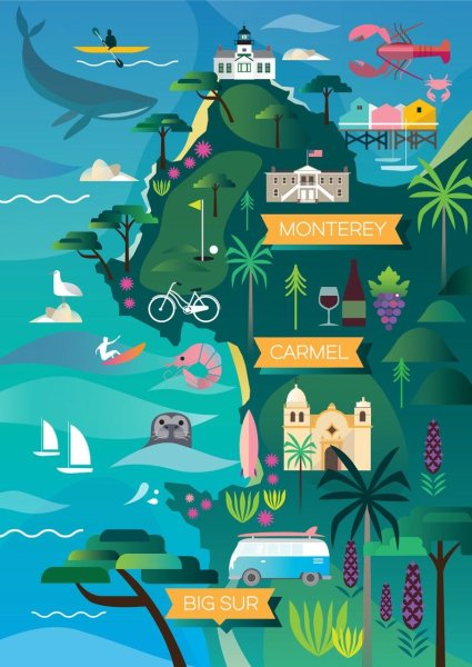 Плакат путешествие