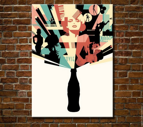 Готовый Постер на стену в спальню