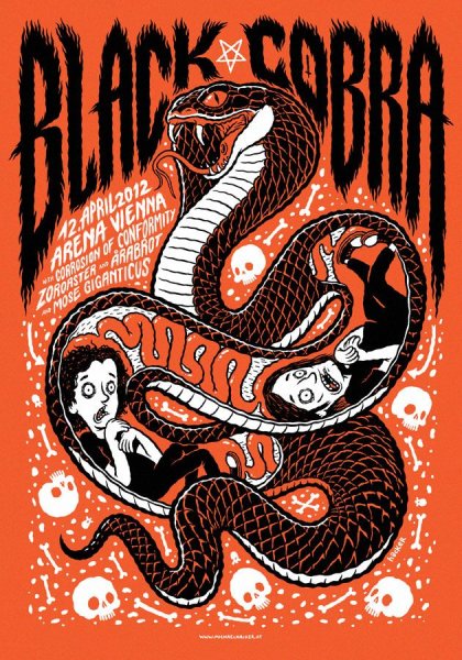 Плакат змея