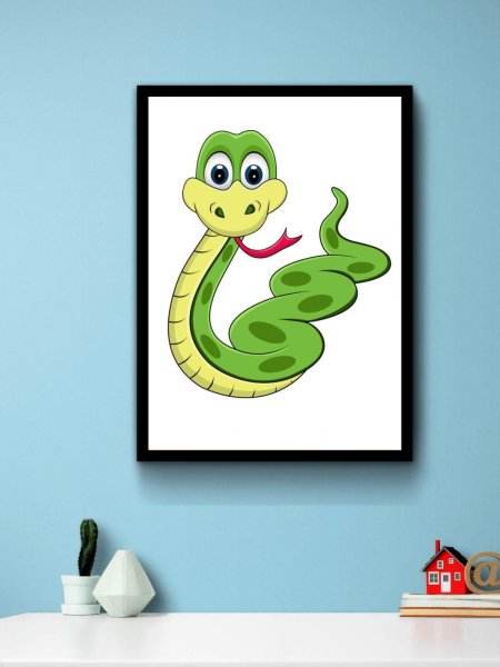 Плакат змея