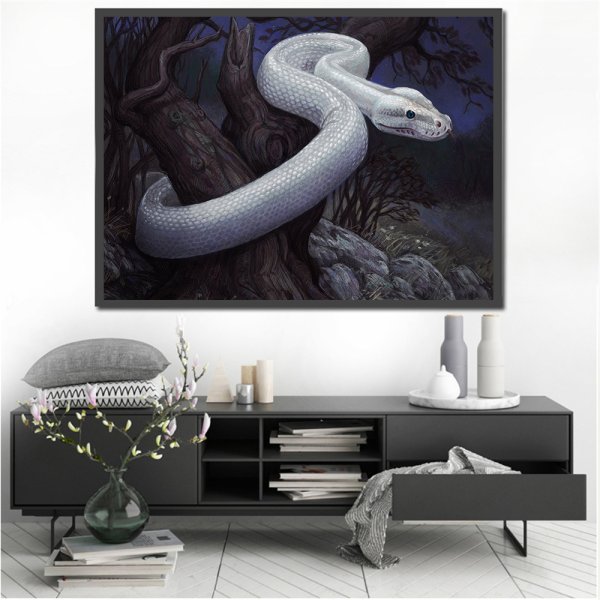 Плакат со змеями