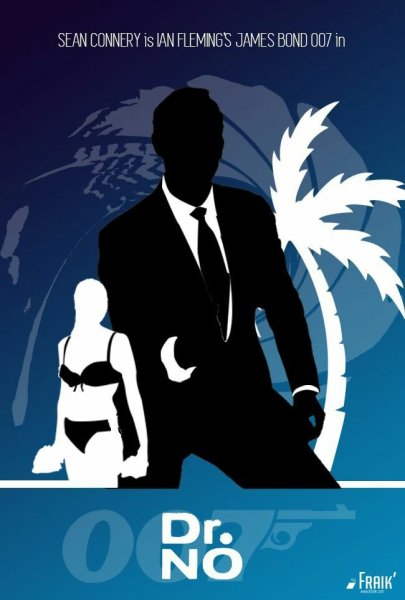 Джеймс Бонд агент 007 постеры