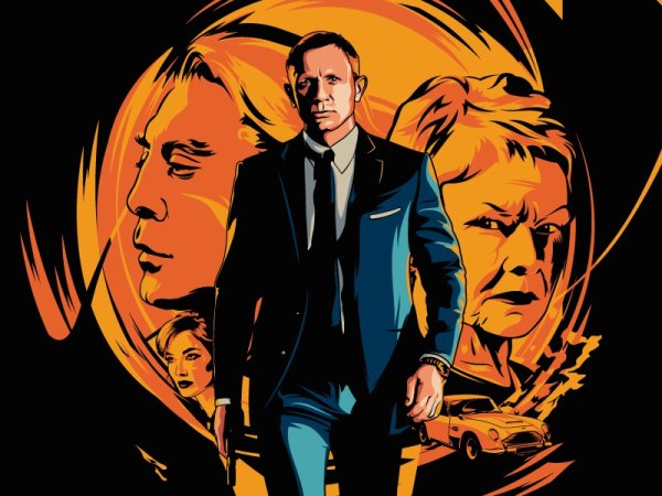 Джеймс Бонд 007 Постер