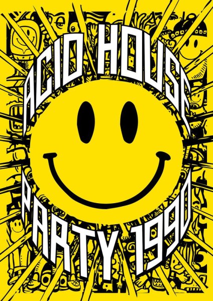 Постер со смайликами