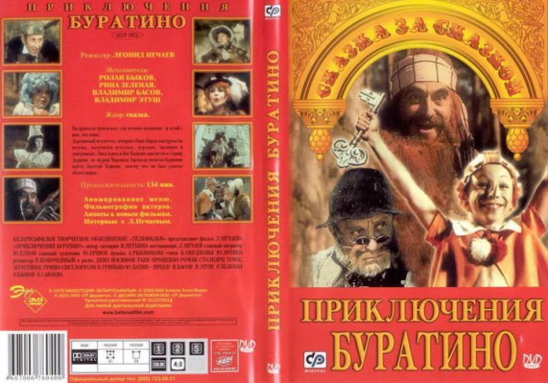 Плакат Буратино