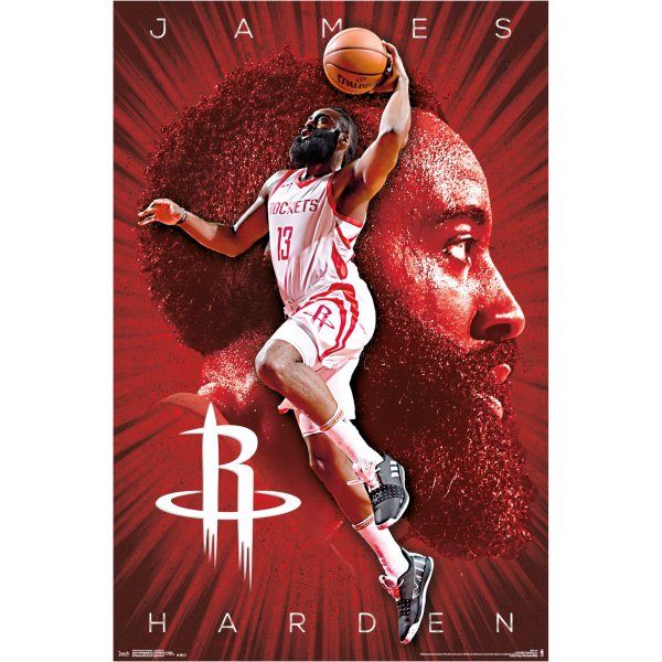 Плакат баскетболиста НБА