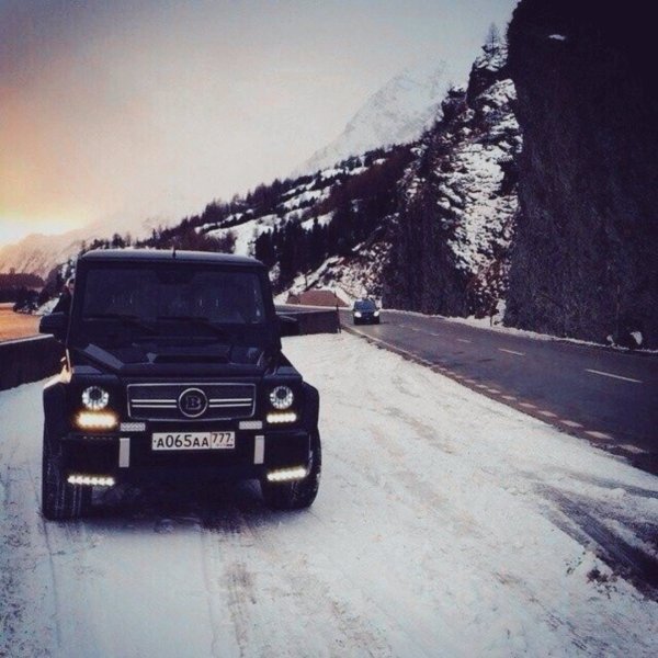 Гелендваген в горах