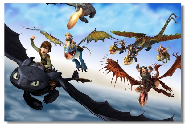 Как приручить дракона 3 скрытый мир