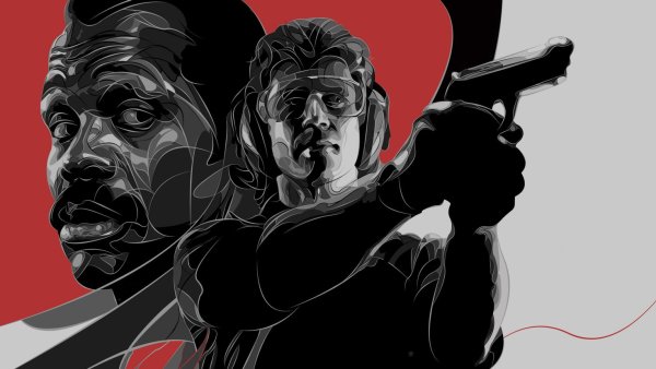 Смертельное оружие фильм 1987 Постер