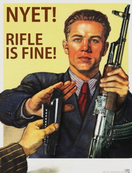 Плакат Калашников