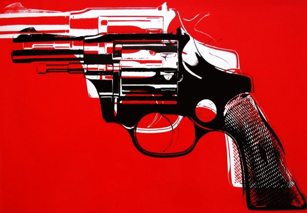 Энди Уорхол револьвер