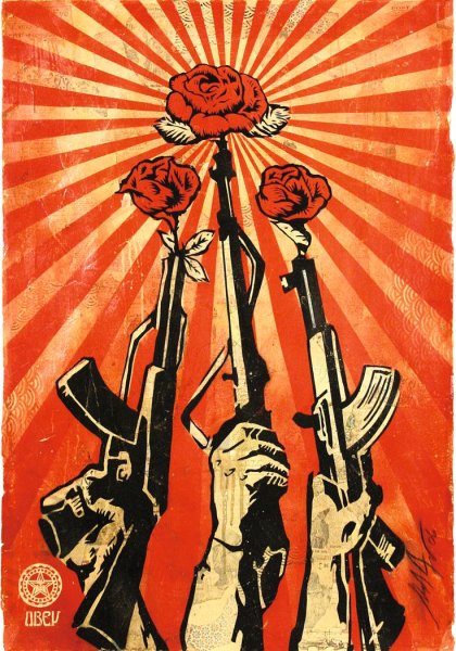 Шепард Фейри оружие и