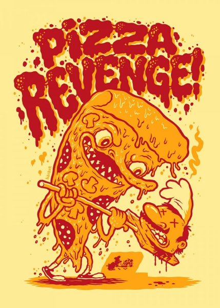 Плакат пиццерии