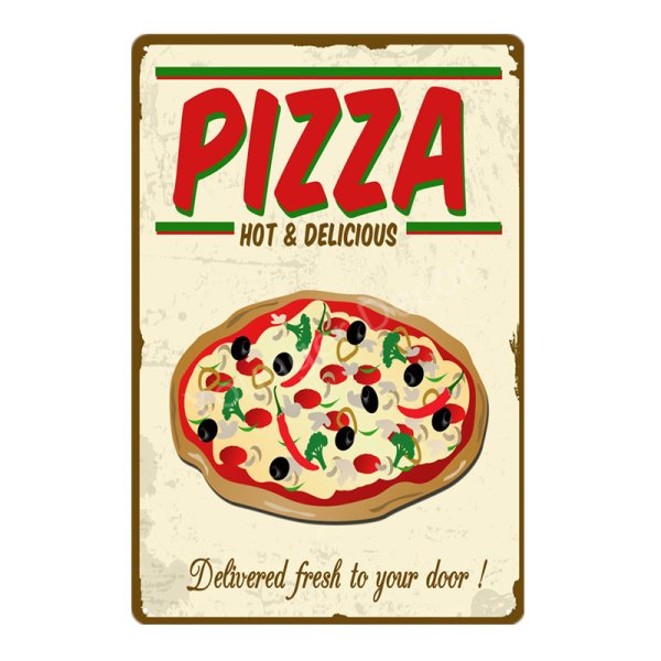 Плакат пиццерии