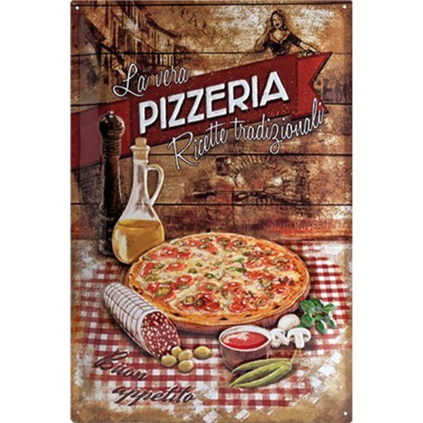 Плакат пиццерии