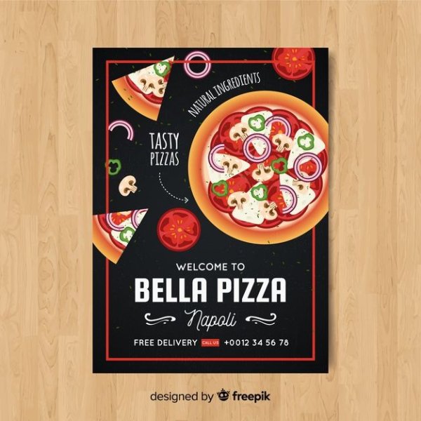 Креативная реклама пиццерии