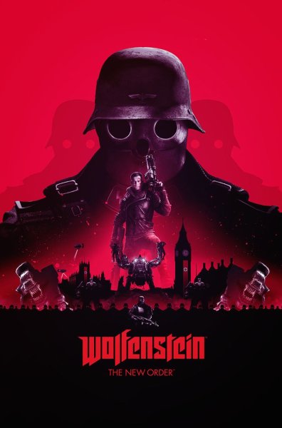 Плакаты из игры Wolfenstein