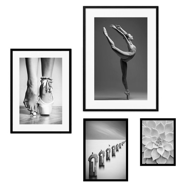 Плакат балет дизайн