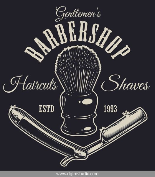 Ретро плакаты барбершоп