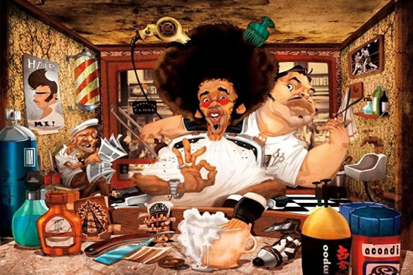 Барбершоп эмблема