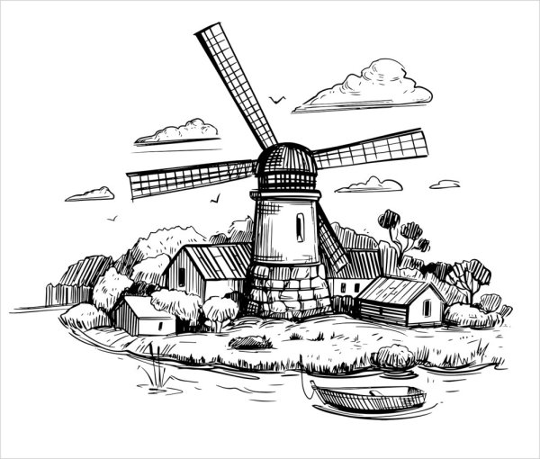 Группа мельница