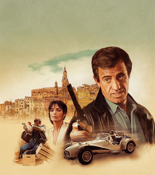 Жан-Поль Бельмондо постеры