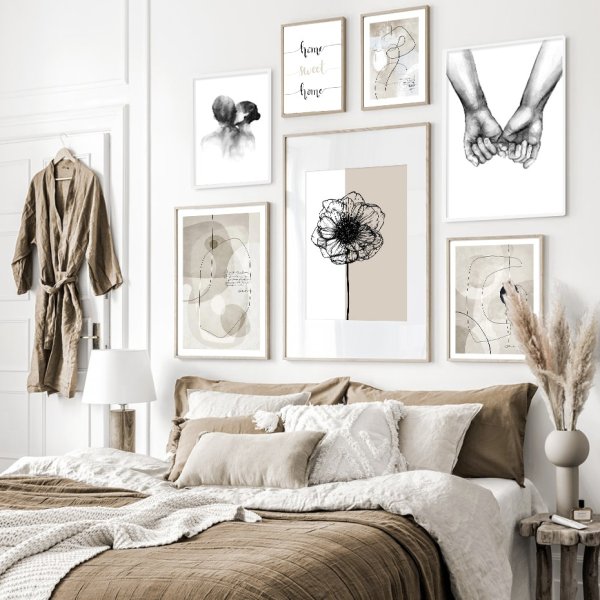 Постеры для бежевого интерьера