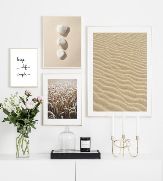 Постеры на бежевые обои