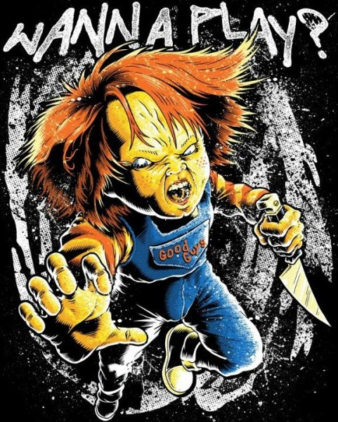 Герои ужастиков Постер