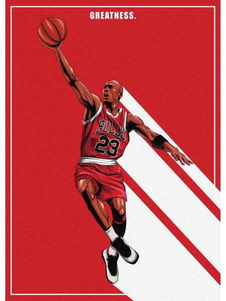 Майкл Джордан плакат