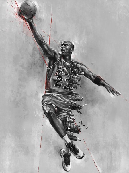 Майкл Джордан плакат